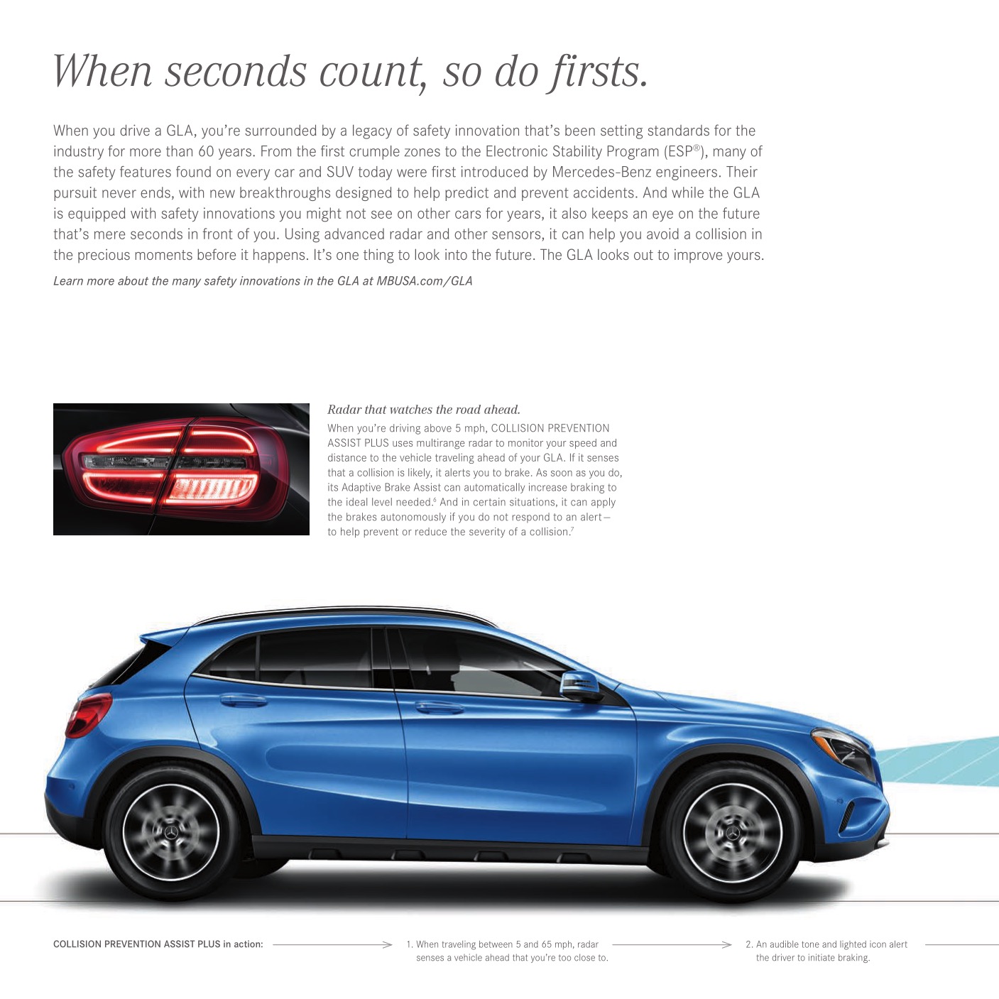 2015 Mercedes-Benz GLA-Class Brochure Page 8